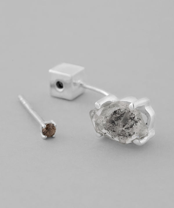 天然石バックキャッチピアス[silver925][Sheerchic]