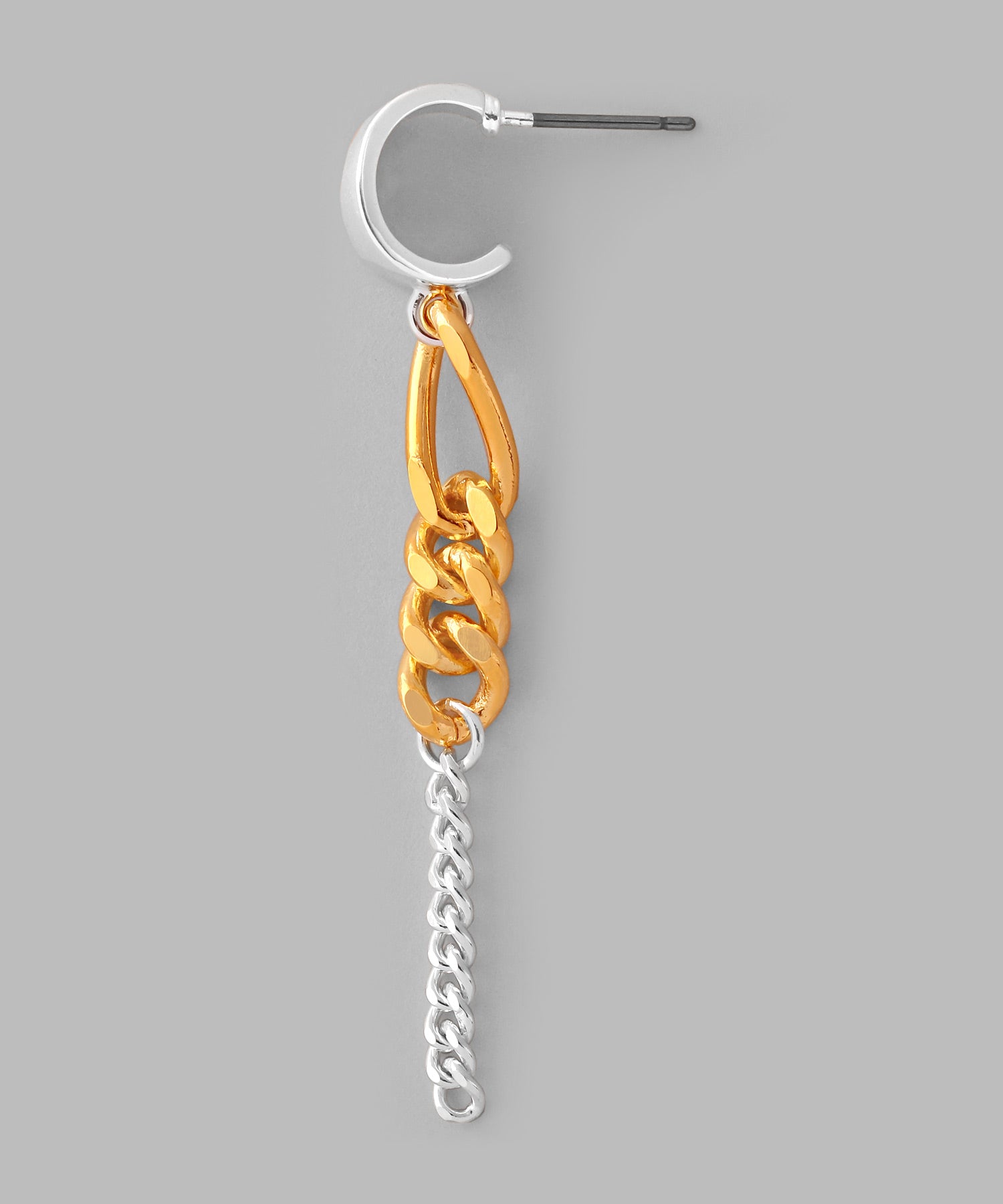 mimi33】コンビカラーチェーンピアス[Ownideal]｜アネモネ・シエナロゼ