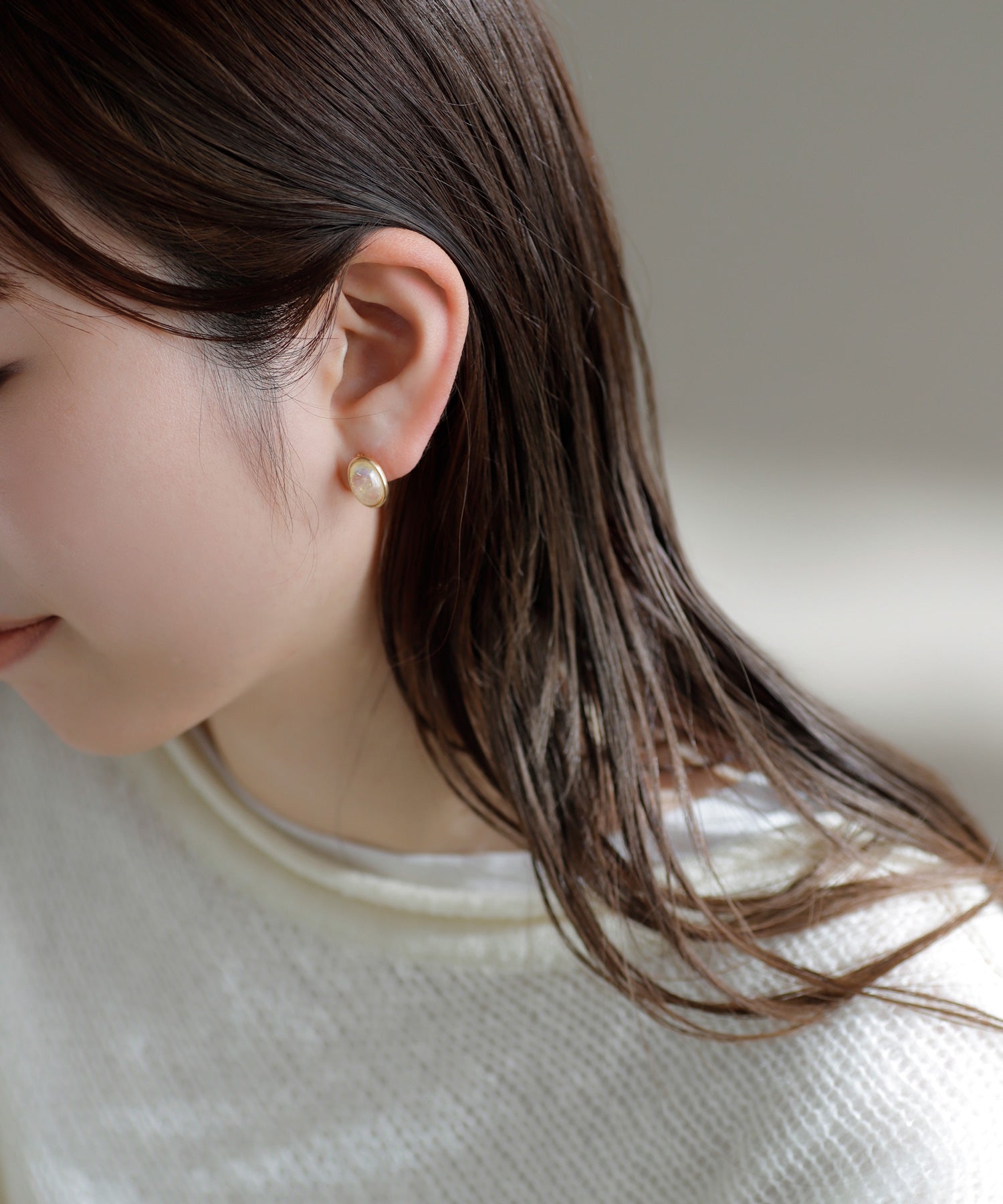 mimi33】ガラスイヤリング[Ownideal]｜SANPO ONLINE(サンポーオンライン)