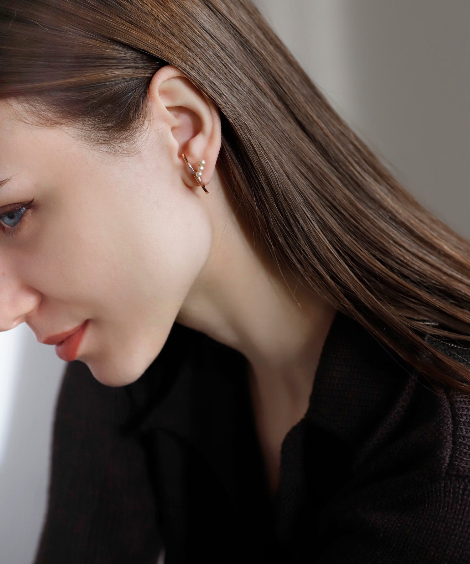 mimi33】パール×メタルラインイヤリング[Sheerchic]｜SANPO ONLINE