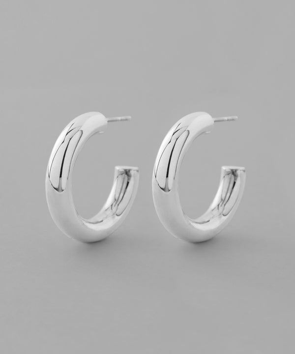 フープピアス[M][silver925][Basic]
