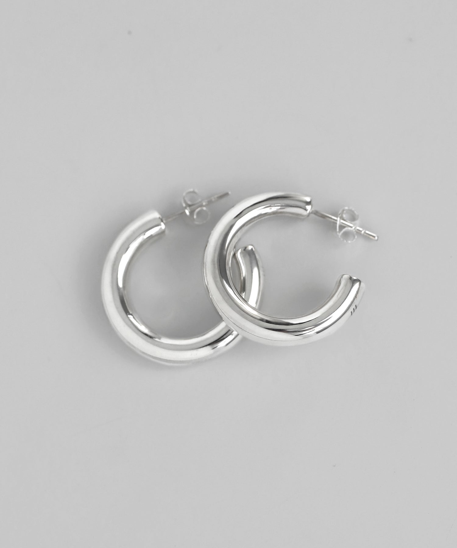 mimi33】フープピアス[M][silver925][Basic]｜アネモネ・シエナロゼ