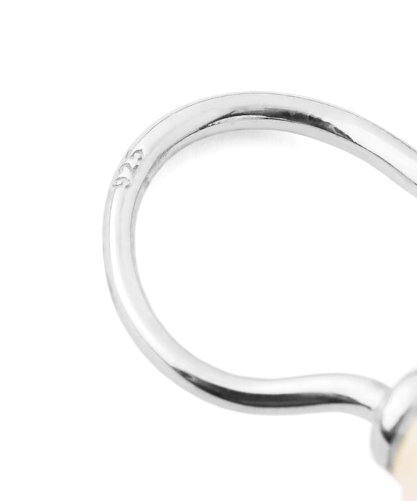 パールフックピアス[silver925]