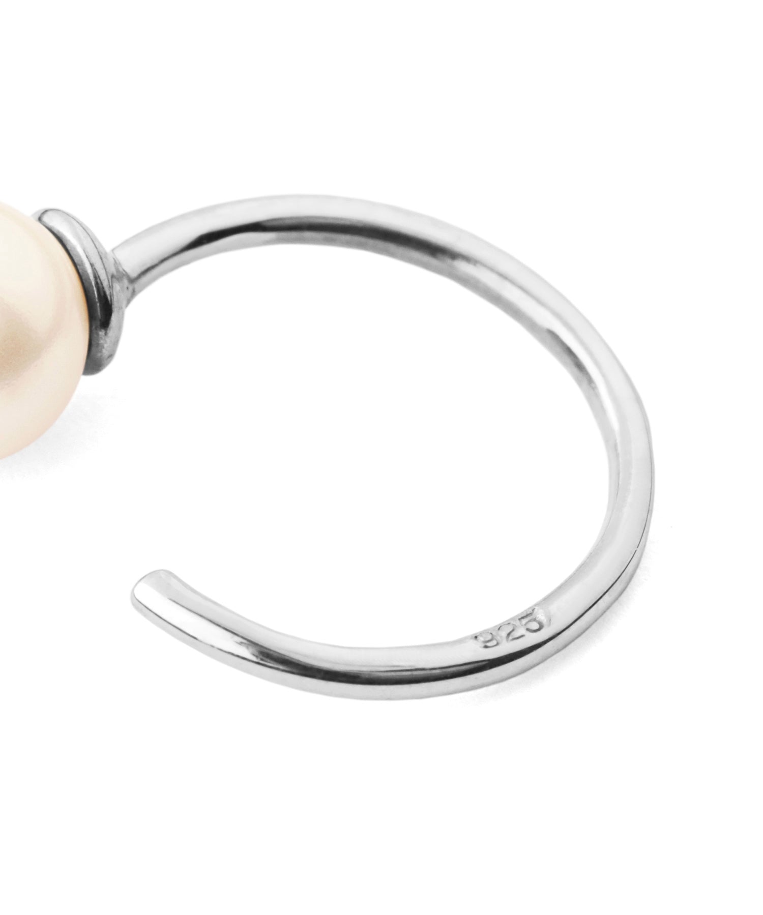 ピアス　No.4925 ANEMONE】パールフックピアス[silver925]｜アネモネ・シエナロゼ