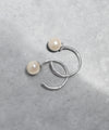 パールフックピアス[silver925]