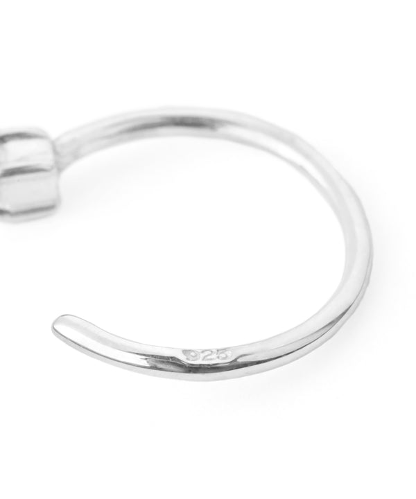 ビジューフックピアス[silver925]
