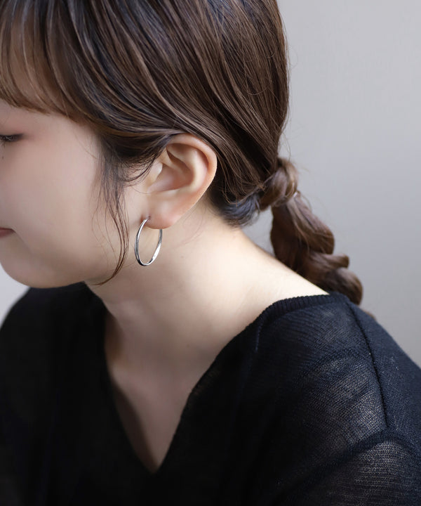ゼロフープピアス[Basic]