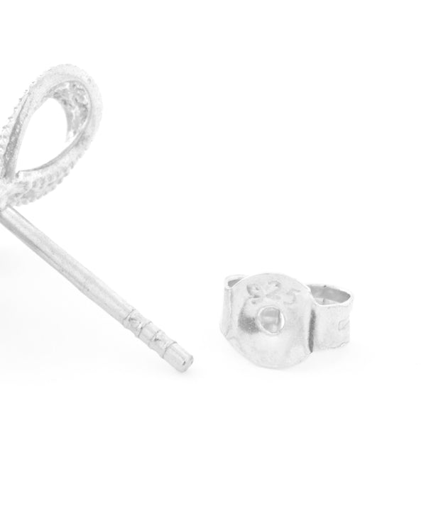 レースリボンピアス[silver925][Basic]