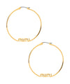 mimiアイコンフープピアス[Ownideal]
