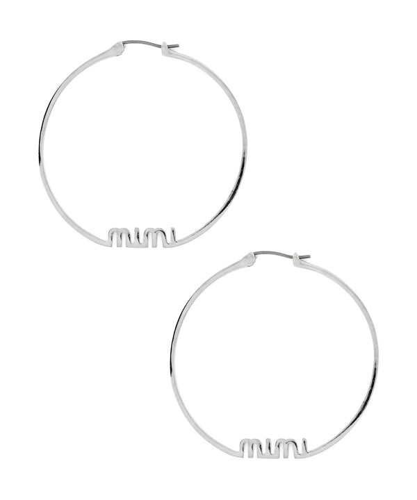 mimiアイコンフープピアス[Ownideal]