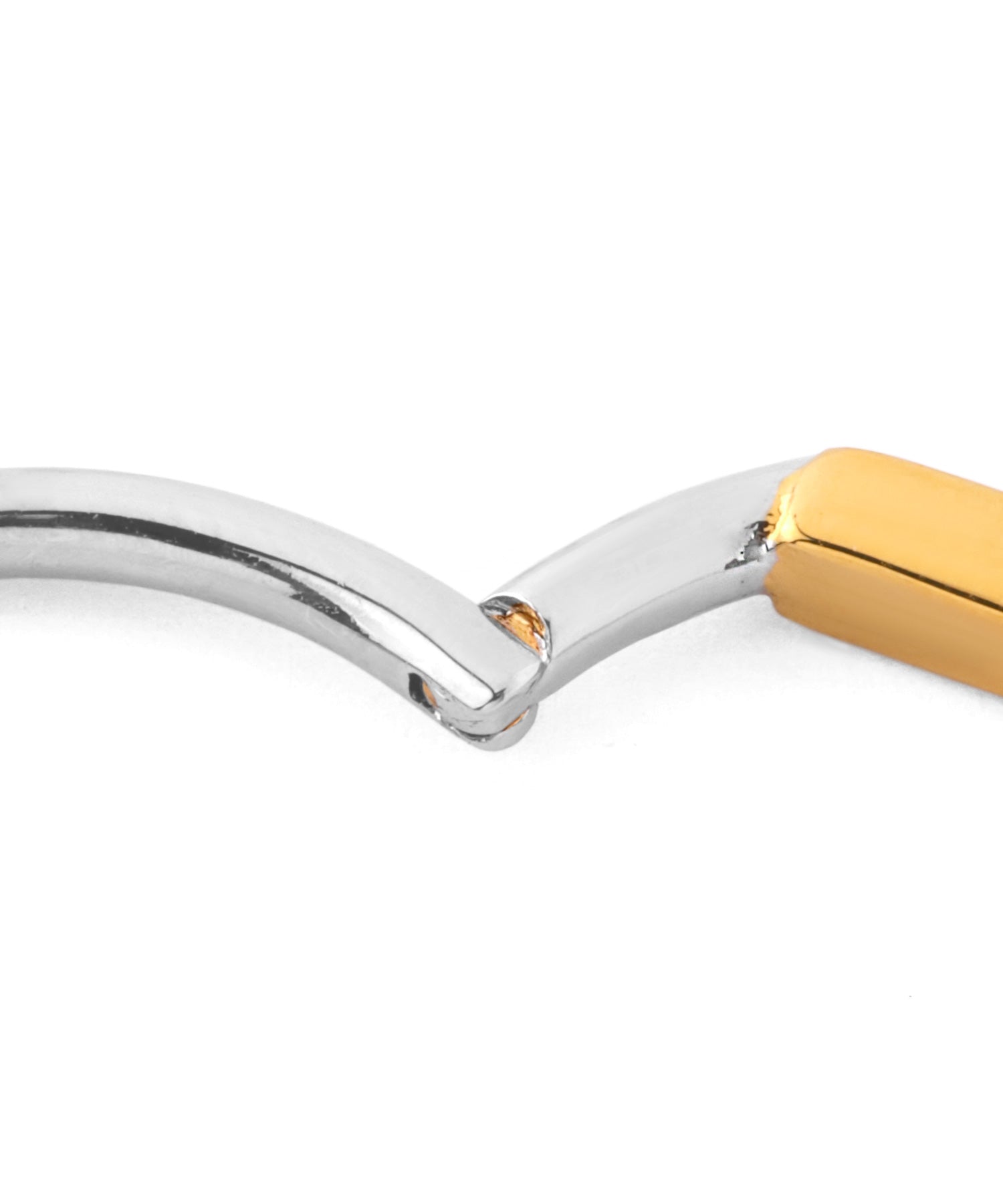 mimi33】コンビカラーフープピアス[Ownideal]｜アネモネ・シエナロゼ