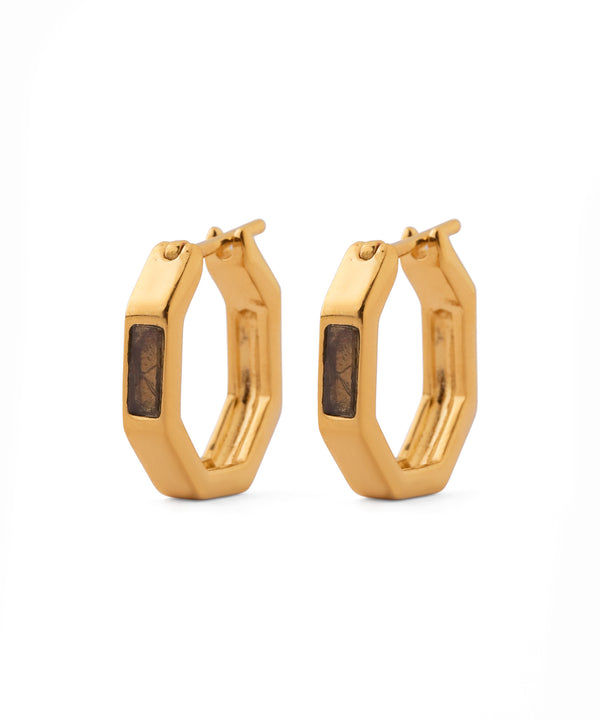 ゼロフープピアス[天然石][Ownideal]