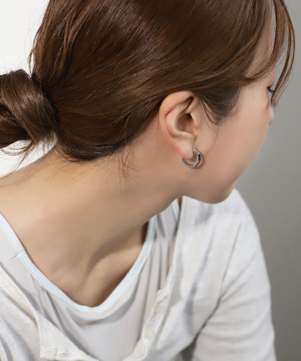 ゼロフープピアス[天然石][Ownideal]