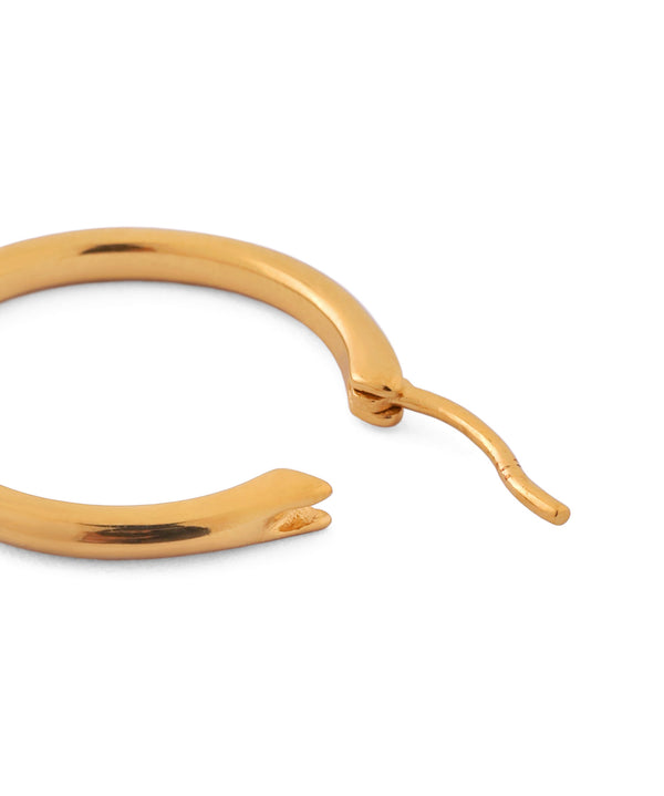 ゼロフープピアス[ビジュー][Ownideal]