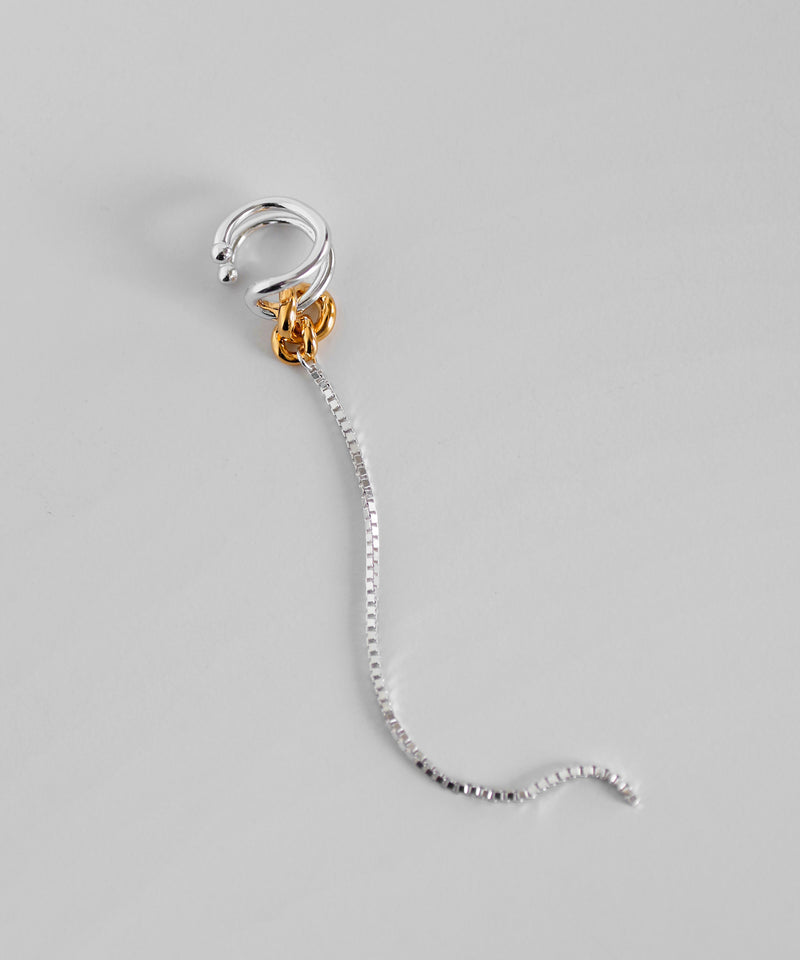 Combination Color Chain Ear Cuff [Ownideal]