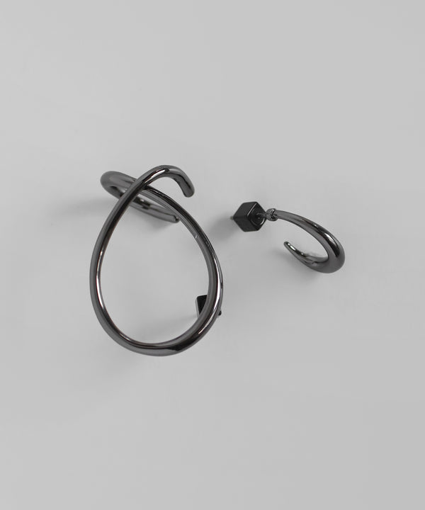 ループフープアシメピアス[Sheerchic]