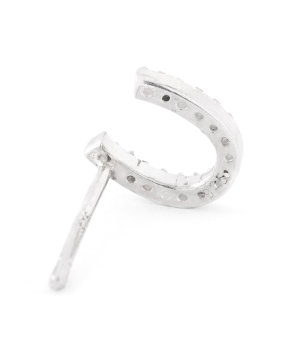 ビジューホースシューピアス[silver925][Basic]