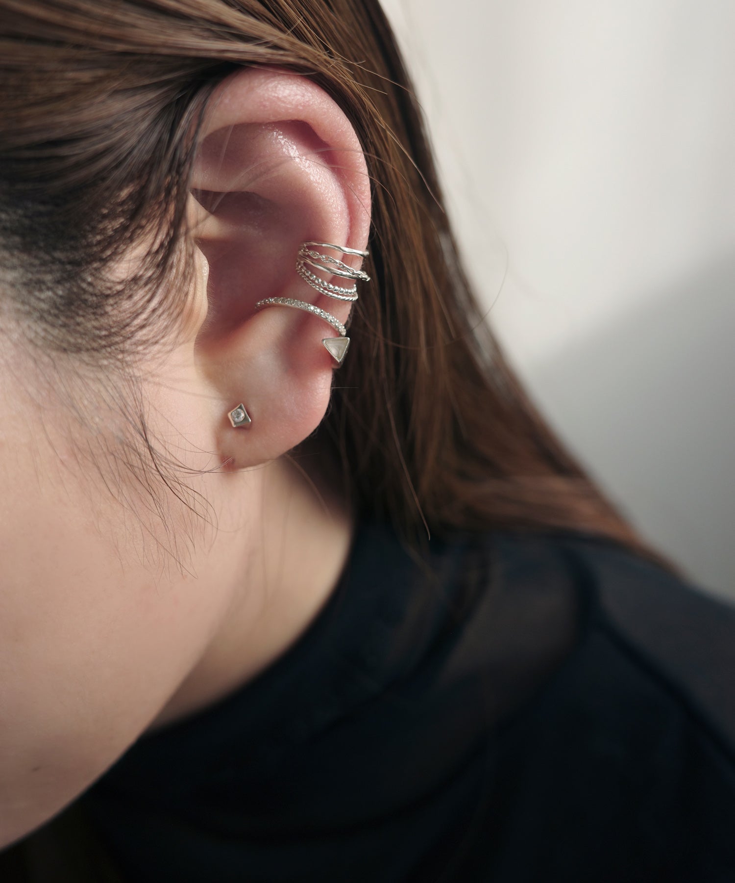 イヤーカフ No.1606 handmade pierce ハンドメイドピアス イヤーカフ