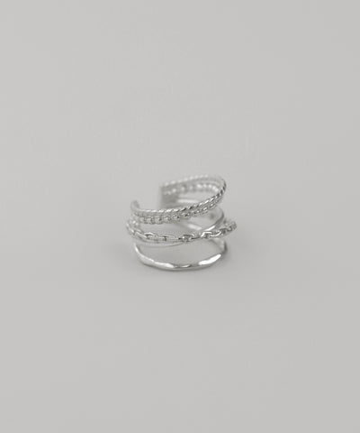 クロスラインイヤーカフ[silver925][Basic]