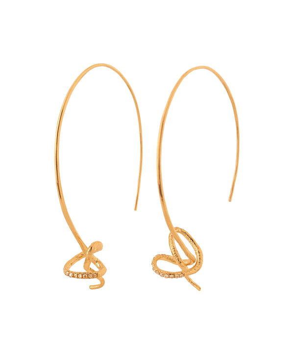 カラービジューループフープピアス[Sheerchic]