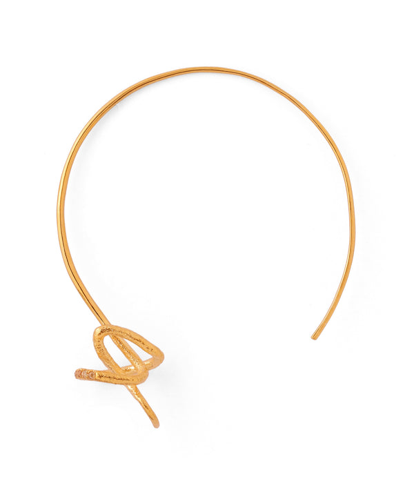 カラービジューループフープピアス[Sheerchic]