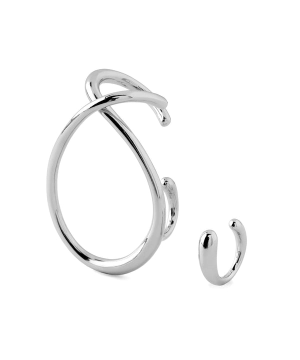 ループフープアシメイヤーカフ[Sheerchic]