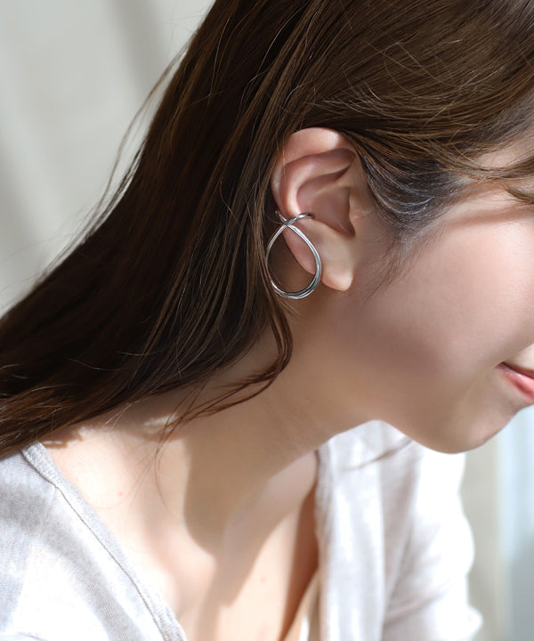 ループフープアシメイヤーカフ[Sheerchic]