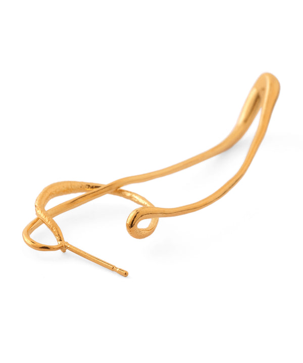 カラービジューループフープピアス[Sheerchic]