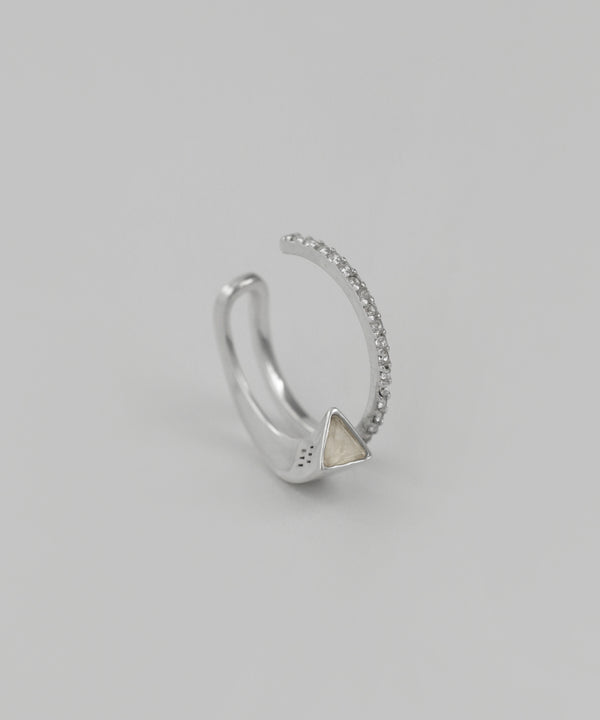 ムーンストーンイヤーカフ[silver925][Basic]