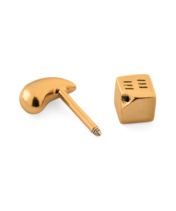 ドロップスクリューポストピアス[silver925][Sheerchic]