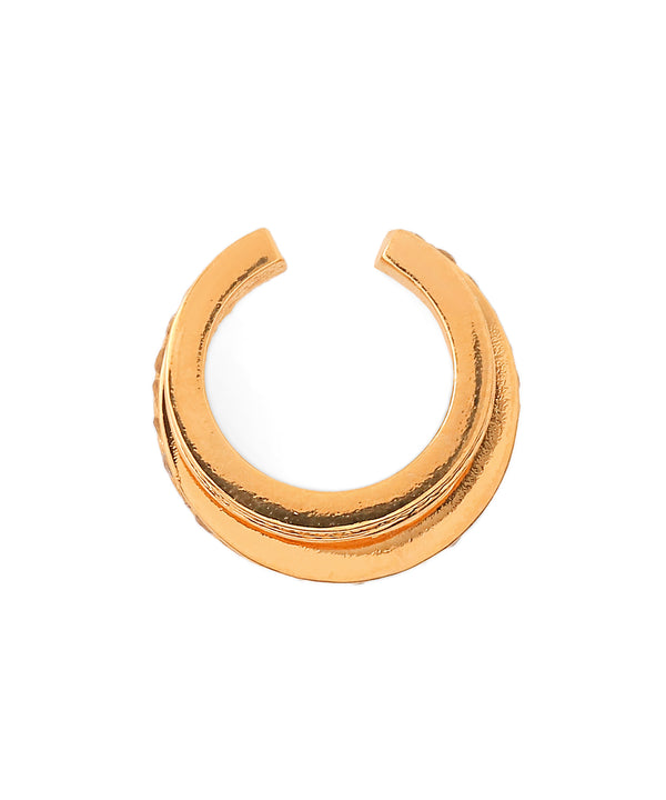 Double Line Bijou Ear Cuff [Ownideal]
