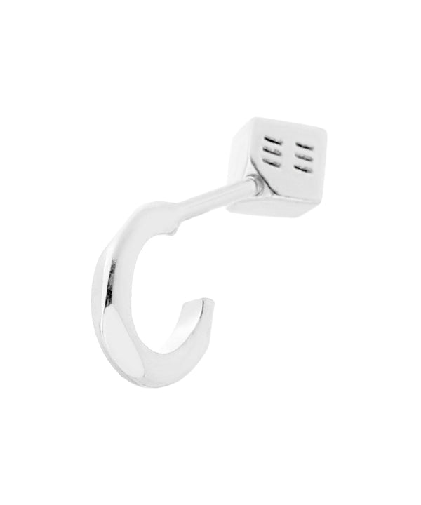 フープスクリューポストピアス[silver925][Sheerchic]