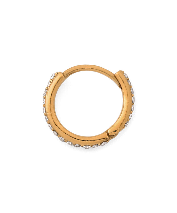 ビジューフープピアス[silver925][Sheerchic]