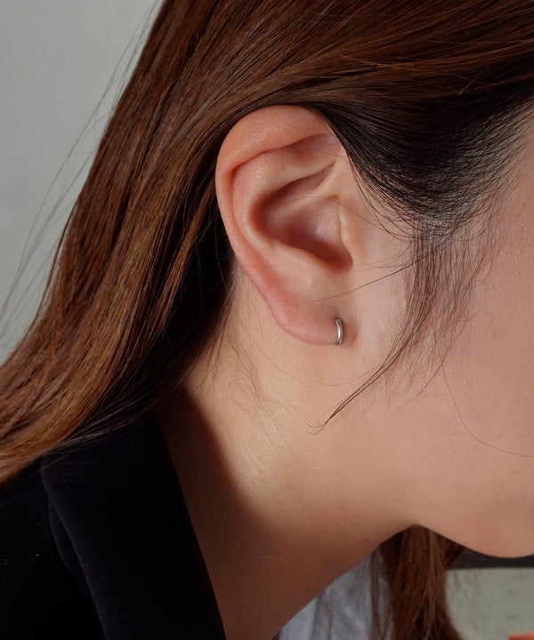 フープピアス[silver925][Sheerchic]