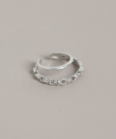 Chain Ear Cuff [silver925][Sheerchic]