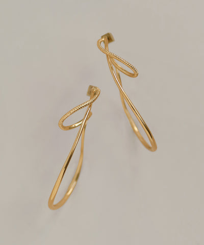 Loop Hoop Earrings [Sheerchic]