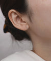 ビジューフープピアス[silver925][Sheerchic]