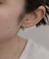 スター2WAYフープピアス[silver925][Sheerchic]