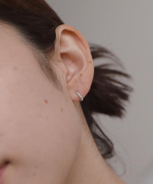 スター2WAYフープピアス[silver925][Sheerchic]