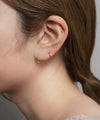 スター2WAYフープピアス[silver925][Sheerchic]