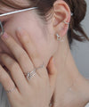 チェーンカフピアス[silver925][Sheerchic]