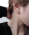 ビジューピアス[silver925][Sheerchic]