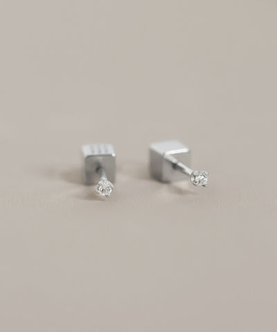 ビジューピアス[silver925][Sheerchic]