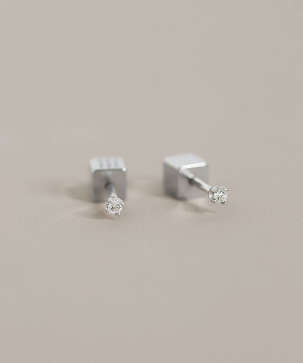 ビジューピアス[silver925][Sheerchic]