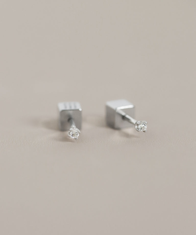 ビジューピアス[silver925][Sheerchic]