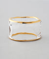 Glass x Gold Frame Ring [Ownideal]