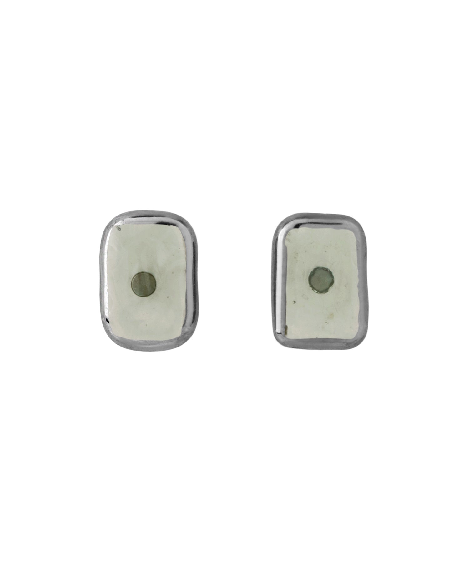 ミナペルホネン✩*॰スクエアピアス✩*॰ mimi33】ガラススクエアピアス[Sheerchic]｜アネモネ・シエナロゼ