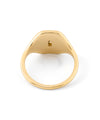 Peridot Signet Ring