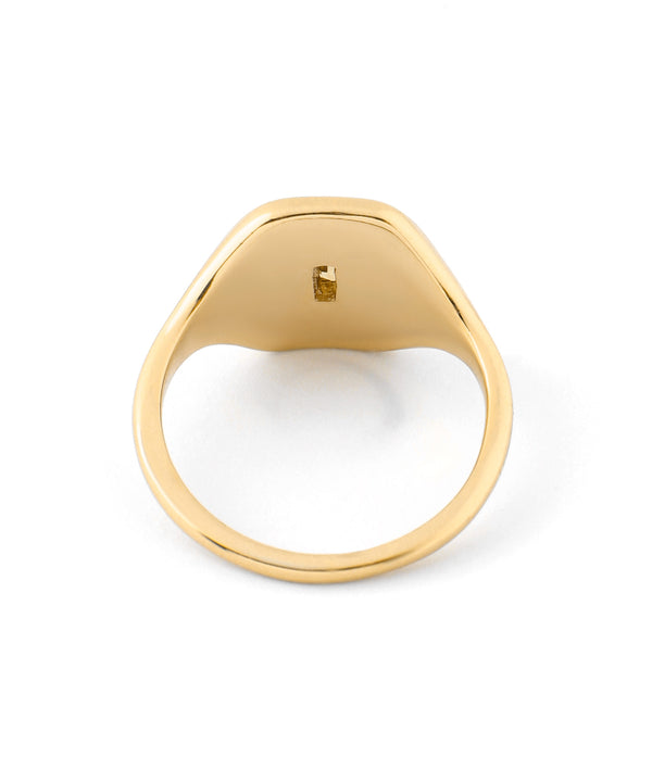 Peridot Signet Ring