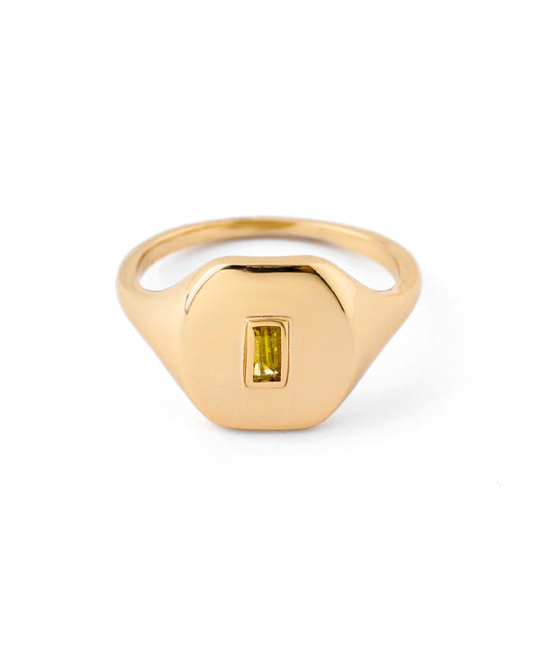 ANEMONE】ペリドットシグネットリング｜SANPO ONLINE(サンポーオンライン)